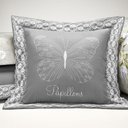 Ver imagem 3 de Edredom Queen Butterfly Micropercal 7 Peças Cinza