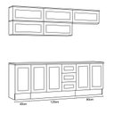 Ver imagem 3 de Cozinha Modulada Americana 22 Branco - Henn