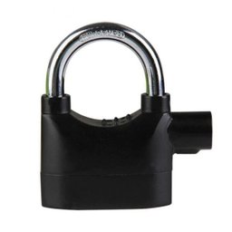 Cadeado com Alarme Sirene 110db Moto Anti furto Som Alto Segurança Casa - 7