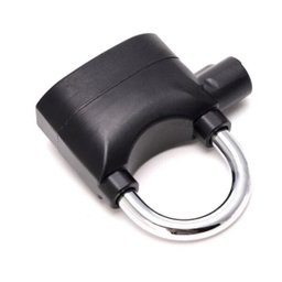 Cadeado com Alarme Sirene 110db Moto Anti furto Som Alto Segurança Casa - 8