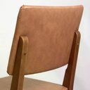 Ver imagem 2 de Conjunto de Jantar Mesa com Vidro Avena 4 Cadeiras Ella - Canella C/ Caramelo