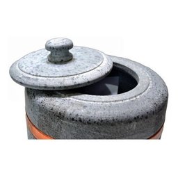 Filtro de Água de Pedra Sabão Torneira e Vela Completo 14 L São José Filtro 14 Litros - 3