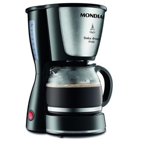 Cafeteira Elétrica Mondial Dolce Arome 18 C-30-18x 550w Preto 220v