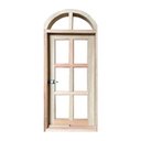 Ver imagem 1 de Janela de Madeira Vitro Capelinha Pivotante em Arco Padrão Cedro Batentes de 14 Cm-0.60(l)x1.40(a)