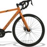 BICICLETA GRAVEL SHOW ARO 700 2021 FREIO A DISCO SHIMANO SORA 18 MARCHAS - G - Laranja - 4