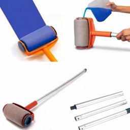 KIT ROLO DE PINTURA INTELIGENTE SEM SUJEIRA PINTAR FACIL PARA CASA PAREDE COMO VISTO NA TV - 4 KIT ROLO DE PINTURA INTELIGENTE SEM SUJEIRA PINTAR FACIL PARA CASA PAREDE COMO VISTO NA TV - 4