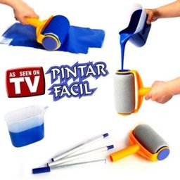 KIT ROLO DE PINTURA INTELIGENTE SEM SUJEIRA PINTAR FACIL PARA CASA PAREDE COMO VISTO NA TV - 1 KIT ROLO DE PINTURA INTELIGENTE SEM SUJEIRA PINTAR FACIL PARA CASA PAREDE COMO VISTO NA TV - 1