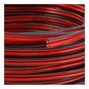 Ver imagem 2 de Fio Polarizado Bicolor 2x1,00 Mm Preto/vermelho - 100m Rolo