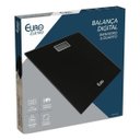 Ver imagem 1 de Balança Digital Euro Home para Banheiro Preta 28x28cm