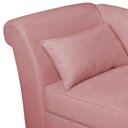 Ver imagem 3 de Recamier Diva França 1,60m Suede Rose - Inova Decor
