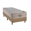Ver imagem 1 de Cama Box Solteiro: Colchão Molas Ensacadas Ortobom Fort Airtech Spring + Base Clean(88x188)