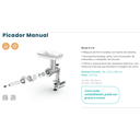 Ver imagem 2 de Moedor de carne manual N5 picador manivela embutido anodilar