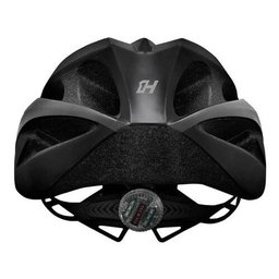 Capacete Led Bike MTB Preto Cinza Win High One Regulagem Sinalizador - M - 3