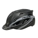 Ver imagem 1 de Capacete Led Bike MTB Preto Cinza Win High One Regulagem Sinalizador - M