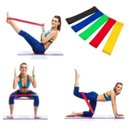 Ver imagem 5 de KIT 5 ELASTICO MINI BAND EXTENSOR TREINO ACADEMIA EXERCÍCIOS FUNCIONAL EM CASA FISIOTERAPIA RESISTEN