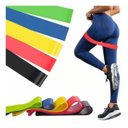 Ver imagem 4 de KIT 5 ELASTICO MINI BAND EXTENSOR TREINO ACADEMIA EXERCÍCIOS FUNCIONAL EM CASA FISIOTERAPIA RESISTEN