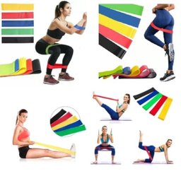 KIT 5 ELASTICO MINI BAND EXTENSOR TREINO ACADEMIA EXERCÍCIOS FUNCIONAL EM CASA FISIOTERAPIA RESISTEN - 1