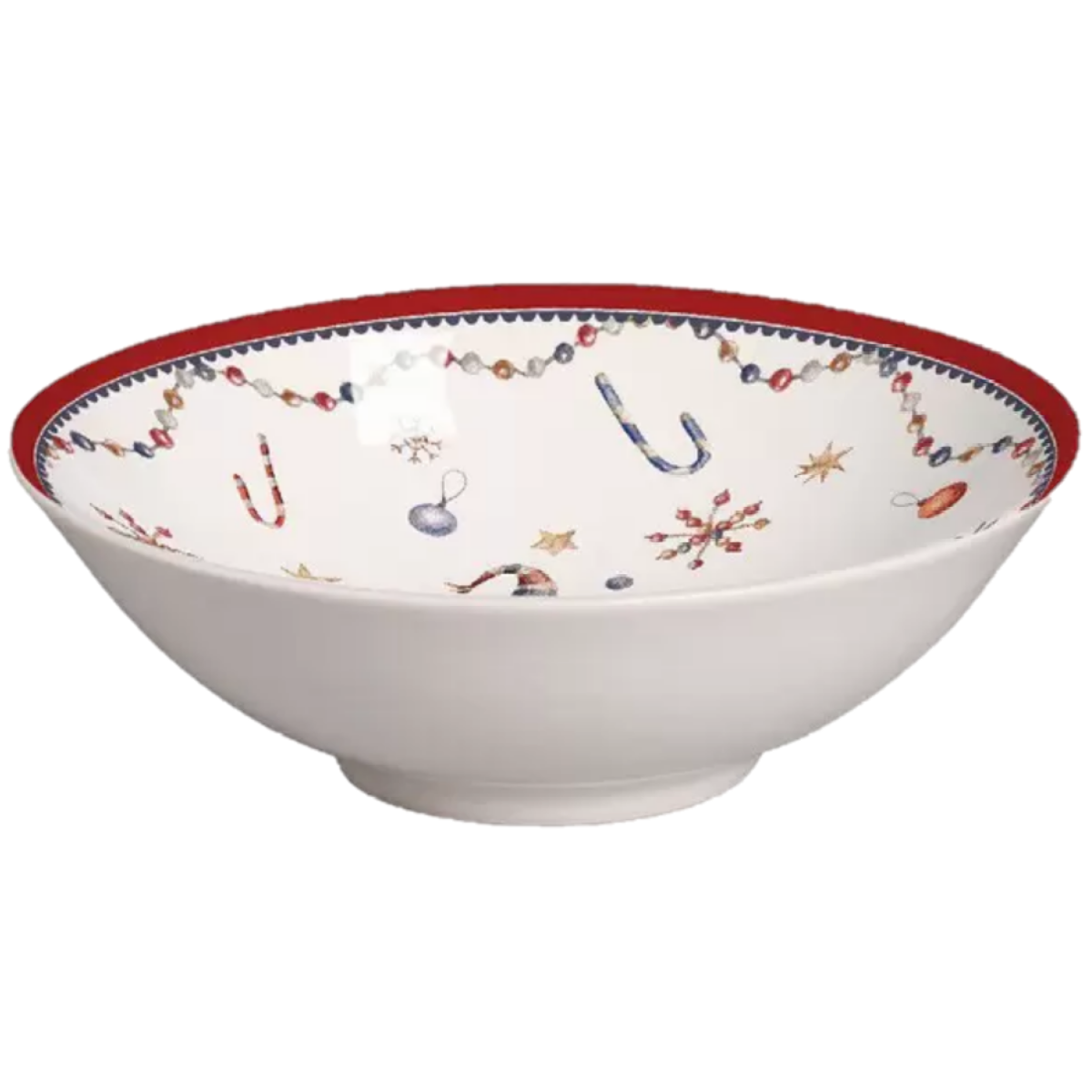 Bowl de Cerâmica Bonecos de Neve Natalino Tigela Sobremesas Caldos Açai Sorvete Celebrações de Natal - 2