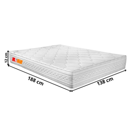 Colchão Casal 138x188 Espuma D33 Firme Qualidade Top - 2