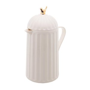 Garrafa Térmica de Plástico Bird Branca 600ml - Wolff
