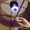 Lâmpada Musical 12w Bluetooth Luz Led Rgb com Controle - 3