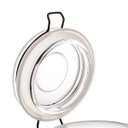 Ver imagem 4 de Pote hermético de vidro com metal preto 10 x 23,5cm