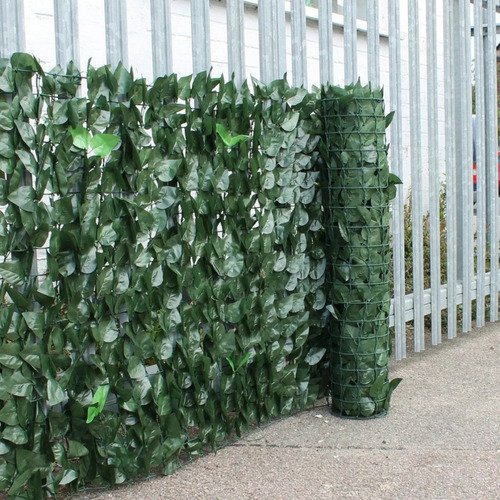 Muro Inglês Jardim Vertical Artificial 2,00x0,50cm Ficus - 4