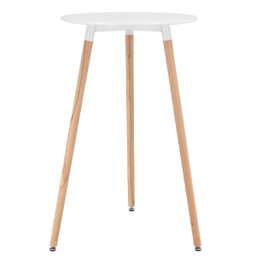 Mesa alta bar bistro gourmet Eames Leda pé palito - 1