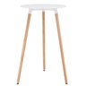 Mesa alta bar bistro gourmet Eames Leda pé palito - 1