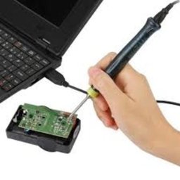 Ferro de Solda Mini USB Portátil Soldador Smd Elétrico Estação com Led e Acessorios - 6 Ferro de Solda Mini USB Portátil Soldador Smd Elétrico Estação com Led e Acessorios - 6