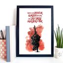 Ver imagem 1 de Quadro São Jorge Ogum Guardião 24x18cm:madeira Branca