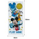 Ver imagem 2 de Toalha Banho Mickey Personagem Felpuda Estampada 60 X 120cm