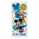 Ver imagem 1 de Toalha Banho Mickey Personagem Felpuda Estampada 60 X 120cm