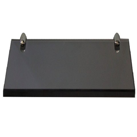 1 Prateleira Em Vidro 10x40 Fumê