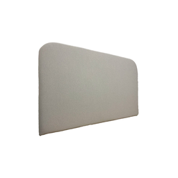 Cabeceira Estofada Casal Orgânica Não É Segredo Linho Cru 140x60 - 1