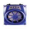 Caixa de Som Portátil Azul Bluetooth Rádio FM 8W Ms-133Bt - 1