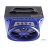 Caixa de Som Portátil Azul Bluetooth Rádio FM 8W Ms-133Bt - 2