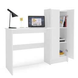 Mesa Manaus 2 Portas Mdp - Branco - 2