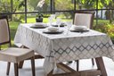 Ver imagem 1 de Toalha de Mesa Limpeza Pratica ELOA 220x145 Cm 6 Lugares
