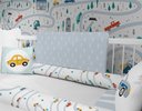 Ver imagem 4 de Kit Berço Enxoval de Bebê Carros Coloridos