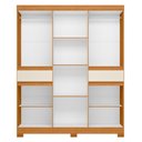 Ver imagem 4 de Armário de Quarto e Prateleiras 10 Portas 2 Gavetas com Espellho