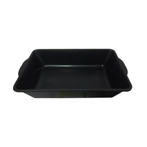 Kit 2 Caixa Massa Plástica Preta 20 Litros - Gerplast