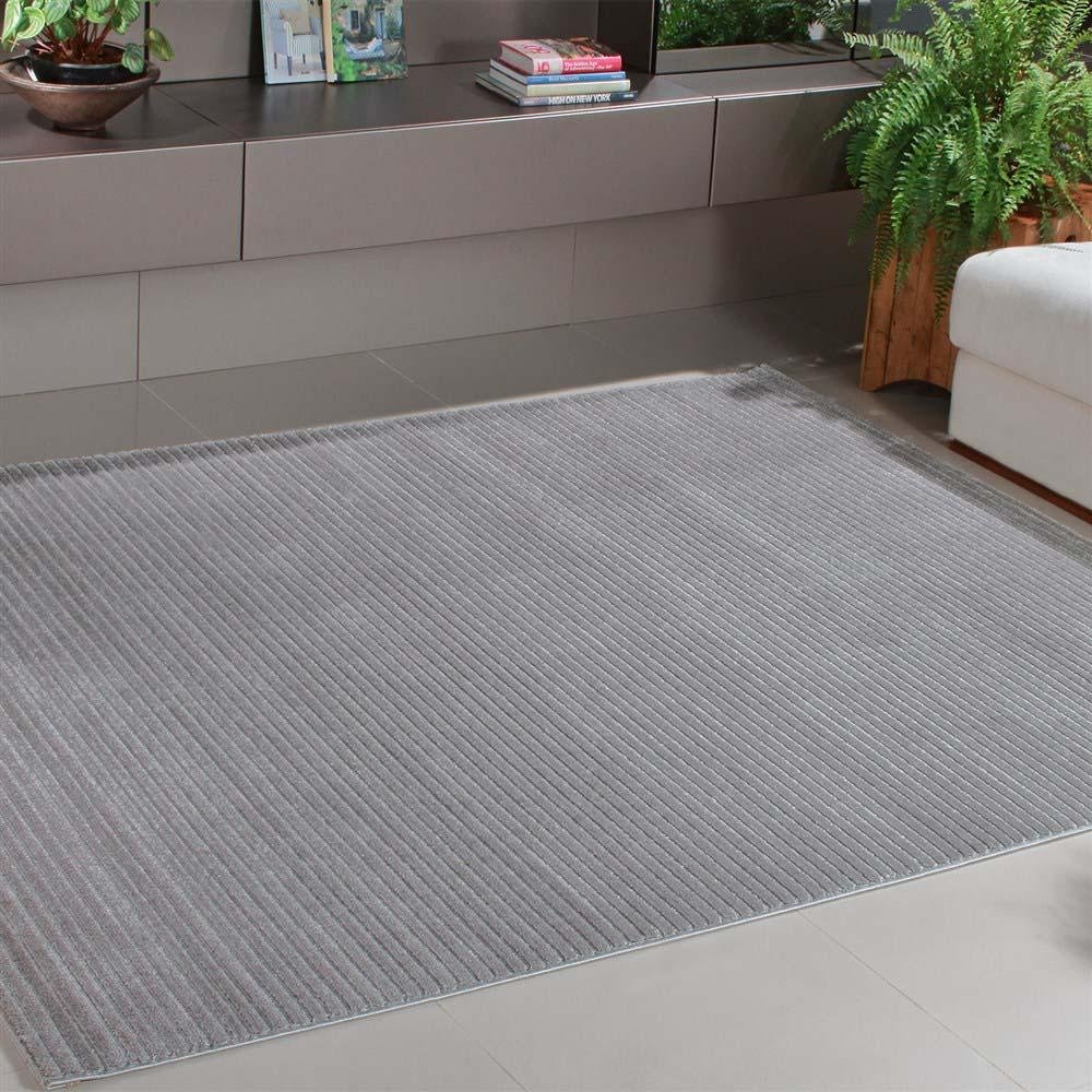 Tapete para Sala London 01 Prata 2,50X3,00M - Niazitex - 3