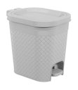 Ver imagem 1 de Lixeira Com Pedal 6,5L Craft Coza 26,8 X 19,7 X 25,7 Cm - Cinza