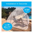 Ver imagem 3 de Tenda Evennaturals Dobravel com Rede Anti-insetos