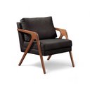 Ver imagem 1 de Poltrona Decorativa Mona Madeira Maciça Preto