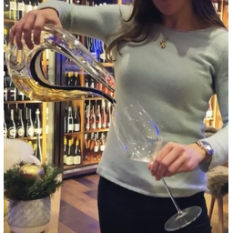 Decanter de Vinho Riedel Amadeo Black Tie em U 1,5l Cristal - 3