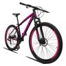Bicicleta Aro 29 Dropp Z3 Câmbios Shimano 21V Freio Discos Suspensão Dianteira - Preto+Pink - 17 - 2