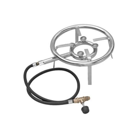 Fogareiro Portátil de Alta Pressao Baby 22cm 893943 com Mangueira Kala