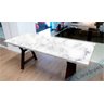 Adesivo Lavável Imita Granito/Mármore Branco Carrara - 80x300cm - 3